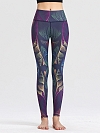Damen Gemusterte Leggings Yogahose FH160