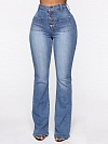 Damen Flare High Waist Jeans FH153