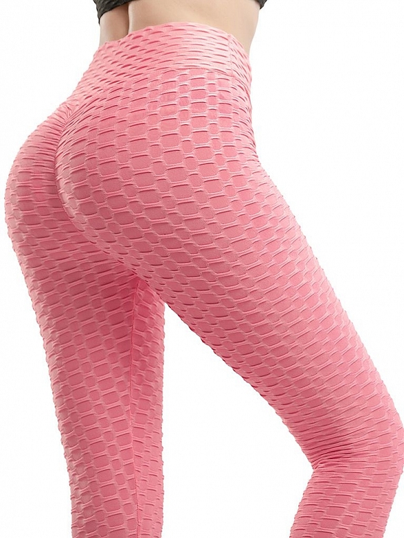 Damen High Waist Push Up Yogahose Sporttights FH108