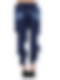 Damen Skinny Ankle Jeans mit Destroyed-Details FH155