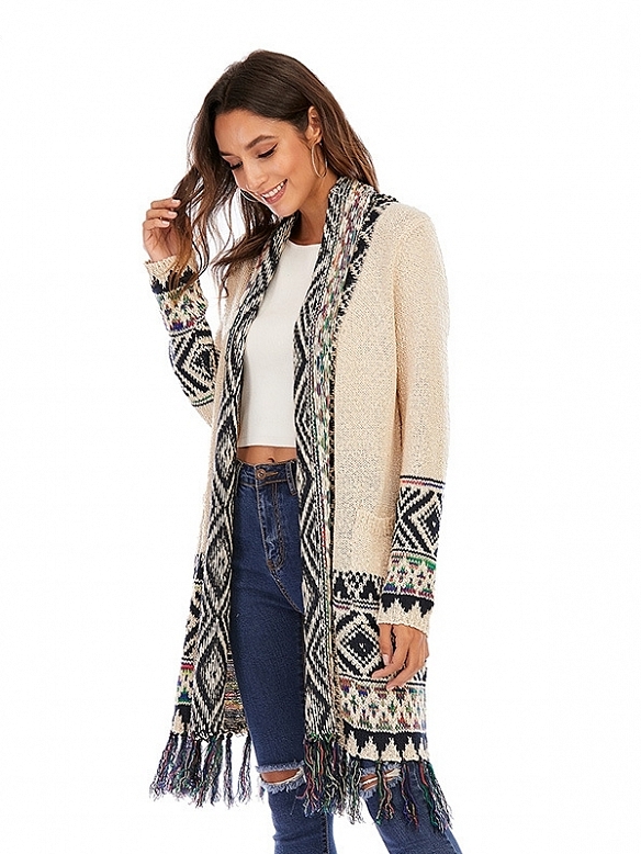 Damen Vintage Cardigan FT043