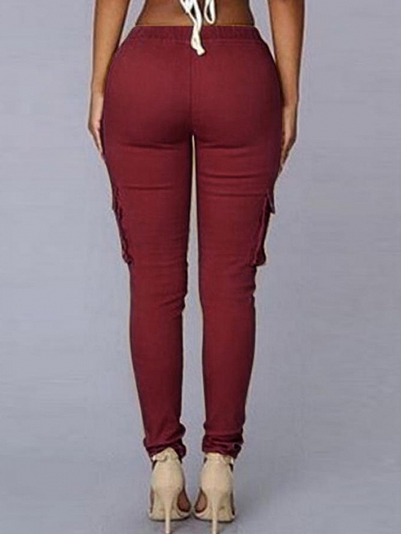 Damen Slim Fit Cargohose FH133