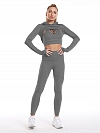 Damen 3-teiliges Sport-Set Fitness-Set FA014