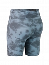 Damen Batik Shaping Sport-Radlershorts Kurze Laufhose FH022