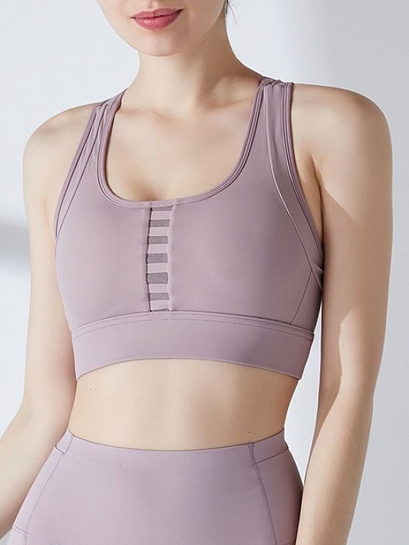 Damen High Support Sport-BH mit Meshdetails FT012