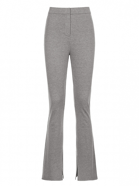 Damen Hohe elastische Ausgestellte Sporthose mit Hoher Tailie FH234