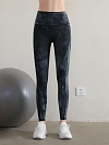 Damen Batik High Waist Push Up Sporttights Leggings FH217