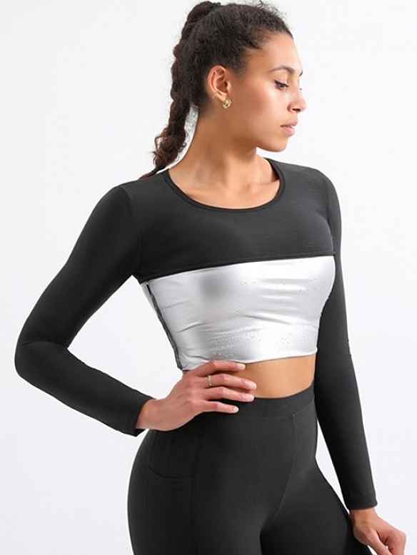 Damen Sauna-Effekt Sporttop FT024 