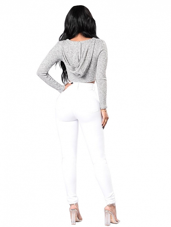 Damen Super Skinny High Waist Jeans FH191