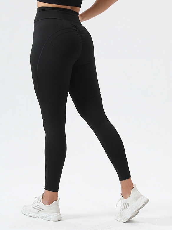 Damen High Wait Shaping-Sporttights Leggings FH148