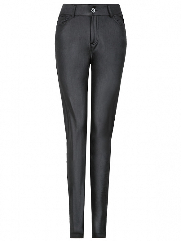Damen Leggings aus Lederimitat FH140
