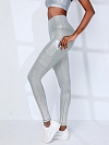 Damen Atmungsaktive Yogahose Sporttights mit Hoher Tailie FH231