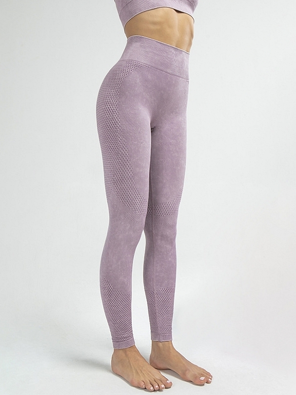 Damen Seamless Po Heben Sportleggings Trainingsleggings FH205