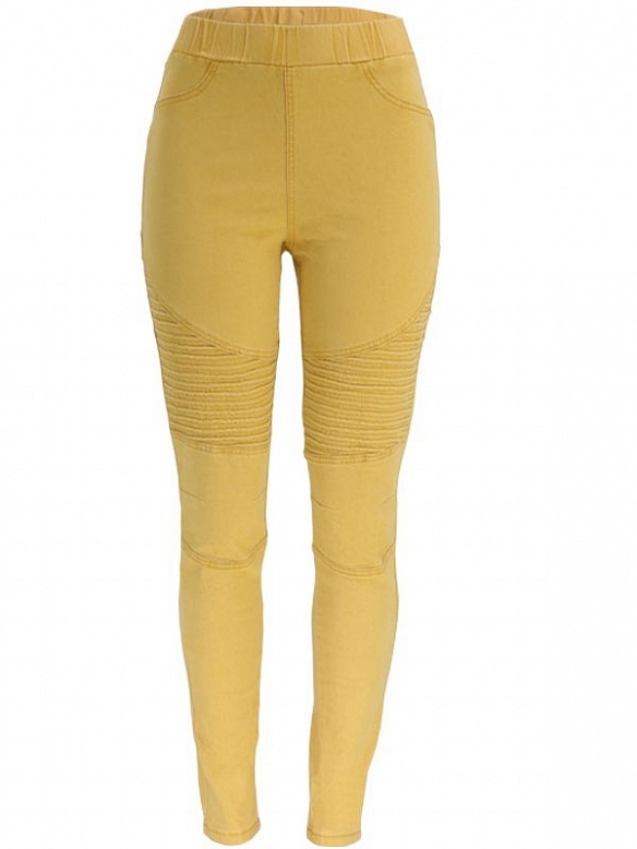 Damen Hohe elastische Shaping-Jeans FH114