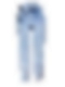 Damen Boyfriend Loose High Jeans FH203