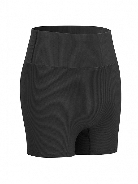 Damen Seamless High Waist Hotpants Shorts FH021