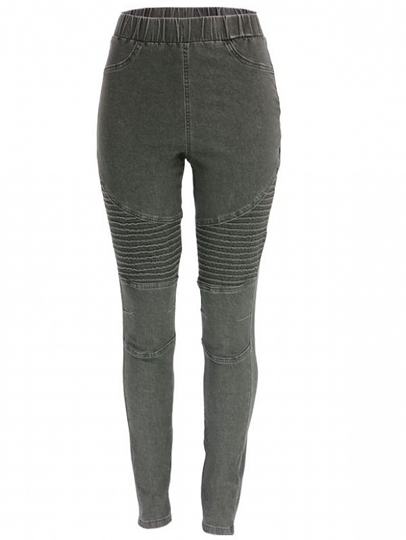 Damen Hohe elastische Shaping-Jeans FH114