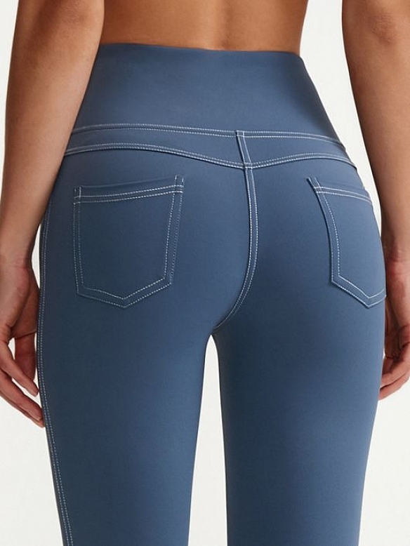 Damen High Waist Jeans-Leggings FH042