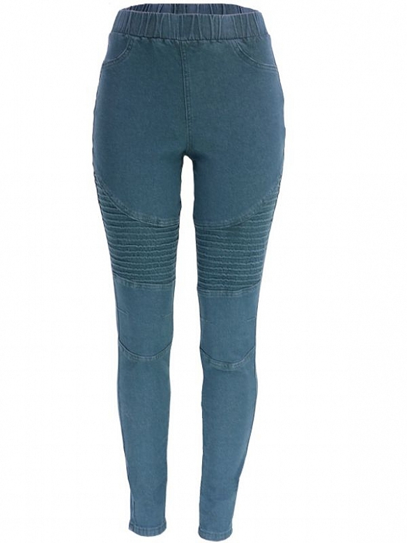 Damen Hohe elastische Shaping-Jeans FH114