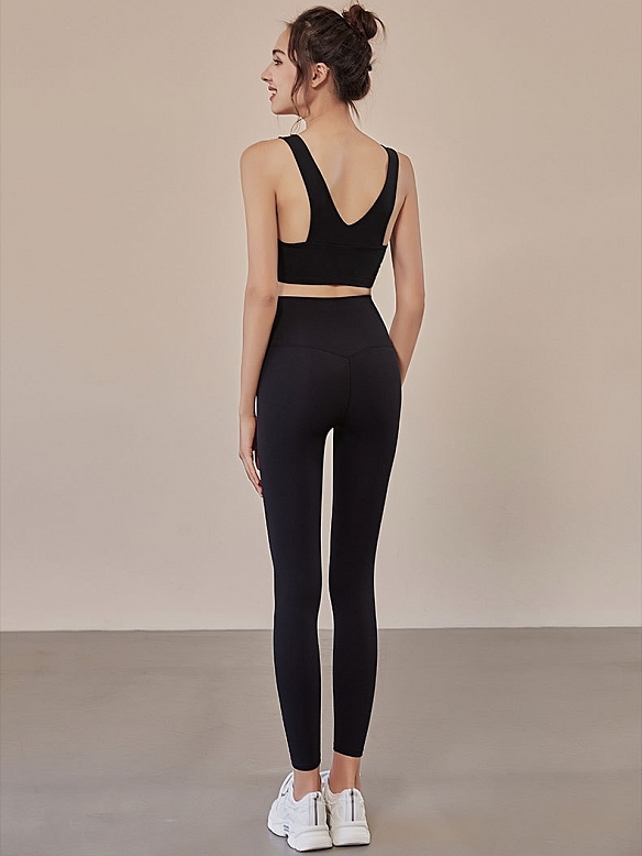 Damen High Support Sport-BH Fitness Bra Top FT055