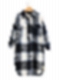 Damen Oversized Mantel FT040