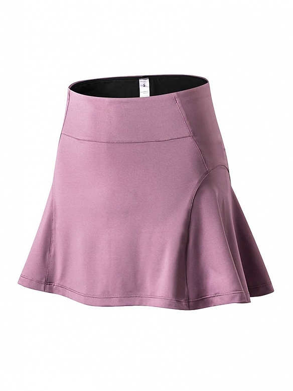 Damen High Waist Sport Rock mit Tights Tennis Hosenrock FH038