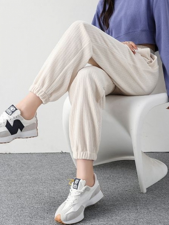 Damen Casual Basics Sweathose mit Bündchen FH188