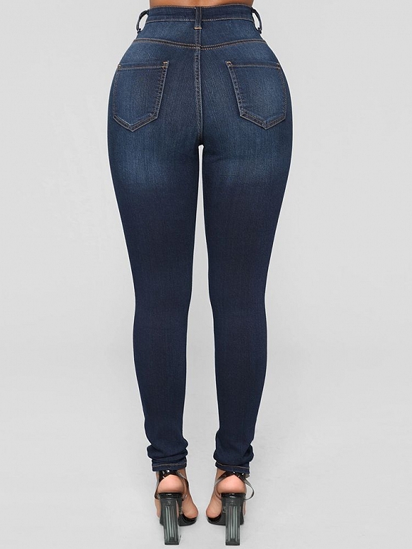 Damen Skinny High Jeans FH098