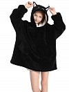 Kinder Gemusterte Oversized Hoodie FT054