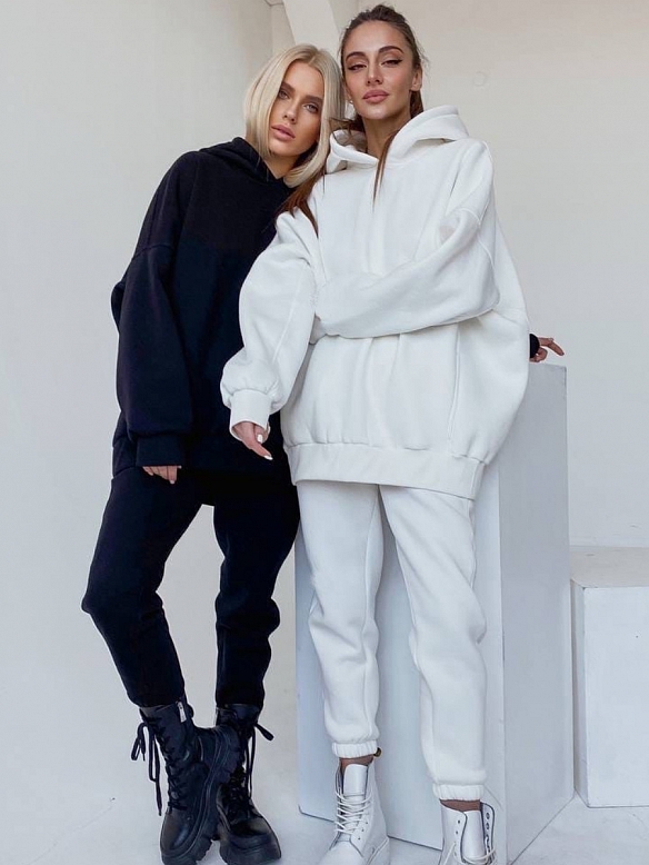 Damen Sport-Set Hoodie und Sporthose FA021