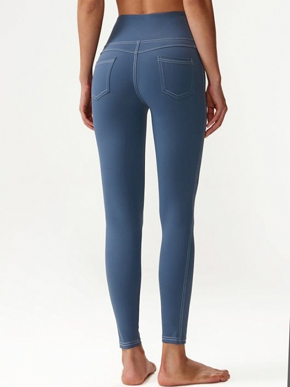 Damen High Waist Jeans-Leggings FH042