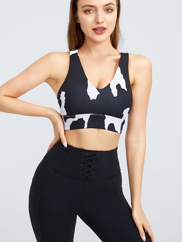 Damen Sport-BH Fitness Bra Top FT031