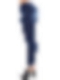 Damen Skinny Ankle Jeans mit Destroyed-Details FH155
