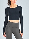 Damen Cropped Sportshirt FT030
