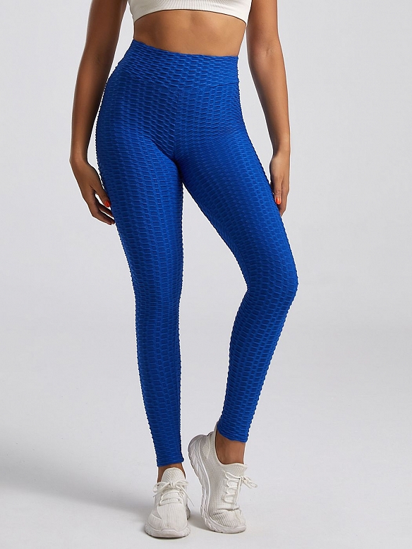 Damen Atmungsaktive Yogahose Push Up Sporttights FH086