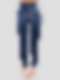 Damen Skinny High Jeans mit Destroyed-Details FH156