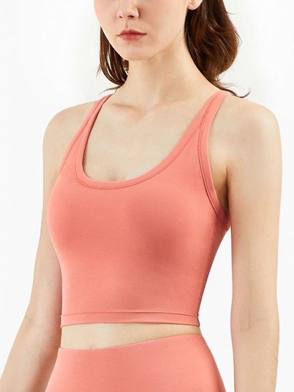 Damen High Support Sport-BH Fitness Bra Top FT010