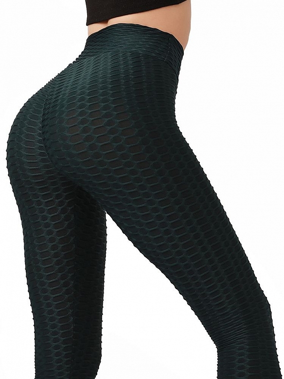 Damen High Waist Push Up Yogahose Sporttights FH108