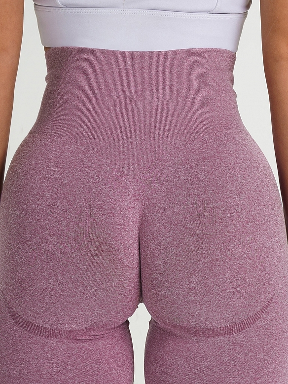 Damen Seamless Gestrickte Sports Leggings FH198