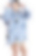 Kinder Gemusterte Oversized Hoodie FT054