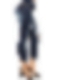 Damen Skinny Low Jeans mit Riss FH174