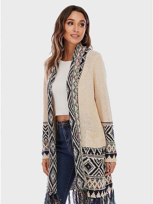 Damen Vintage Cardigan FT043