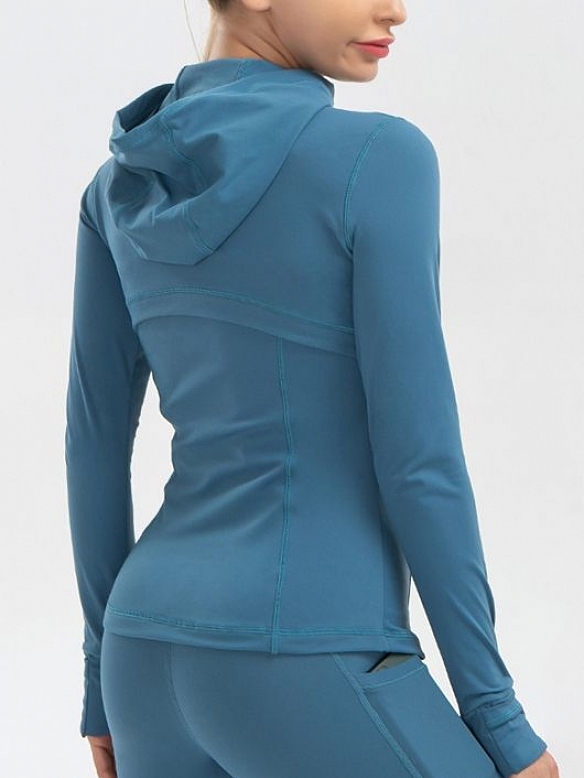 Damen Sportjacke mit Kapuze FT018