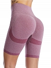 Damen Seamless Shaping-Sportshorts Kurze Yogahose FH105