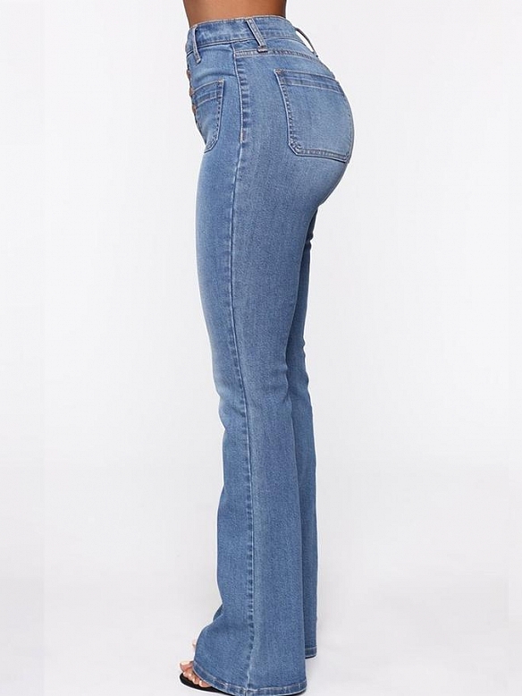 Damen Flare High Waist Jeans FH153
