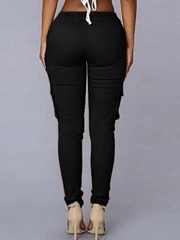 Damen Slim Fit Cargohose FH133
