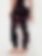 Damen High Waist Shaping-Tights Leggings mit Batikmuster FH196
