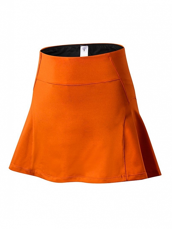 Damen High Waist Sport Rock mit Tights Tennis Hosenrock FH038