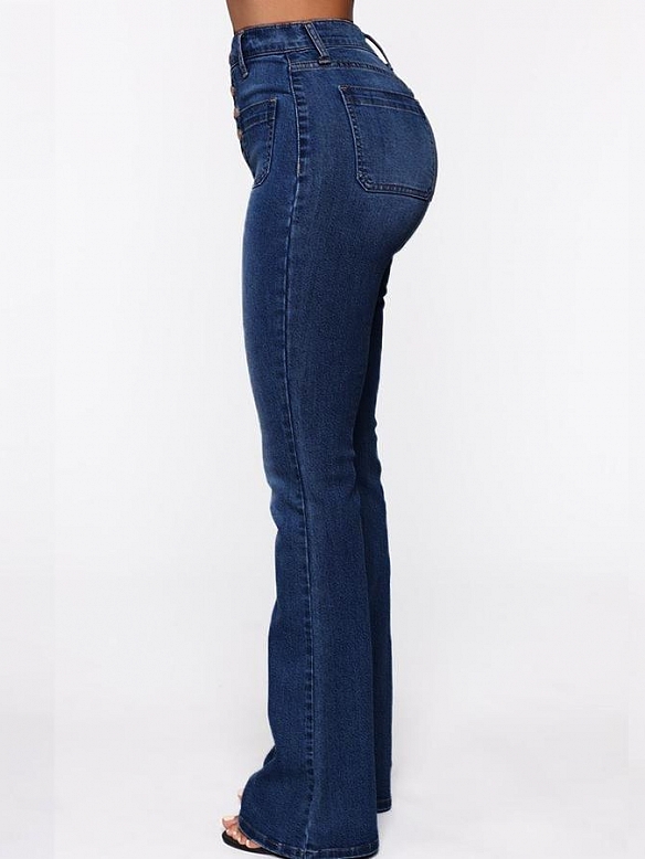 Damen Flare High Waist Jeans FH153