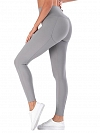 Damen Hohe elastische Sporttights Leggings FH050